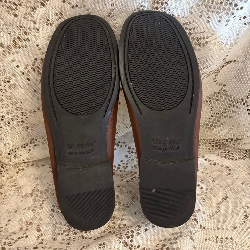 G.H. Bass Weejuns Women's US 11 M Dark Brown Leather Loafers Shoes - Picture 8 of 9